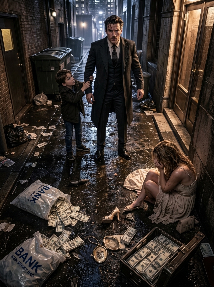 A 7-Year-Old Pulled on His Coat in the Rain. His Guard Watched Him Hesitate for the First Time in 10 Years. He Followed the Boy Into the Alley. He Found the Boy’s Sister. He Also Found His Father’s Accountant. And Then He Found Something He Didn’t Have a Category For.