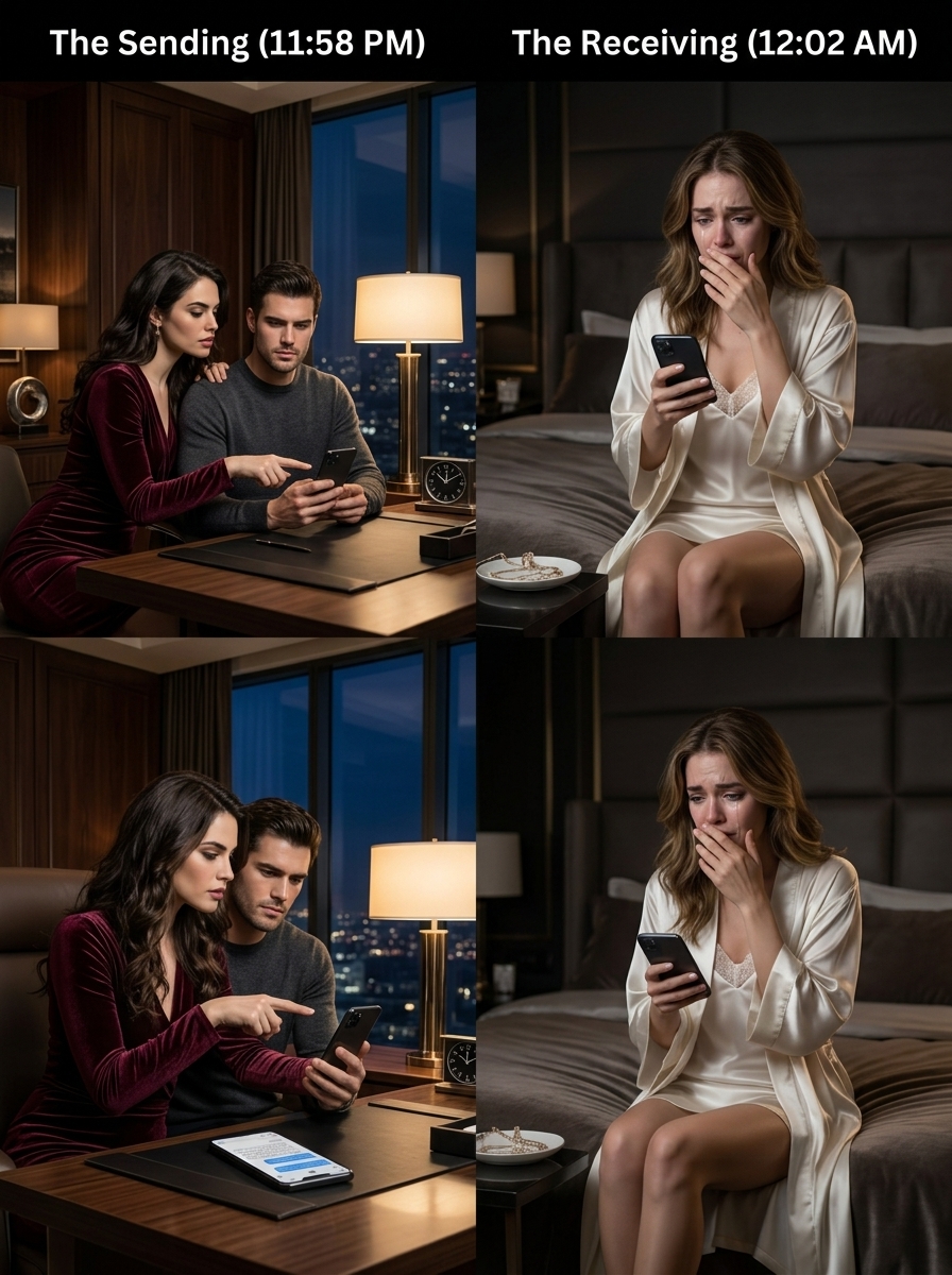 Billionaire Let His Mistress Text His Wife a Cruel Goodbye—Then Came the Emergency Call