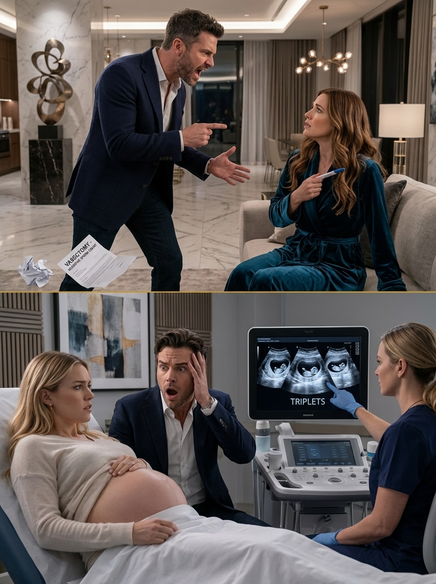 My Husband Had a Vasectomy — Then I Got Pregnant. He Called It Betrayal. The Ultrasound Proved He Was the Liar