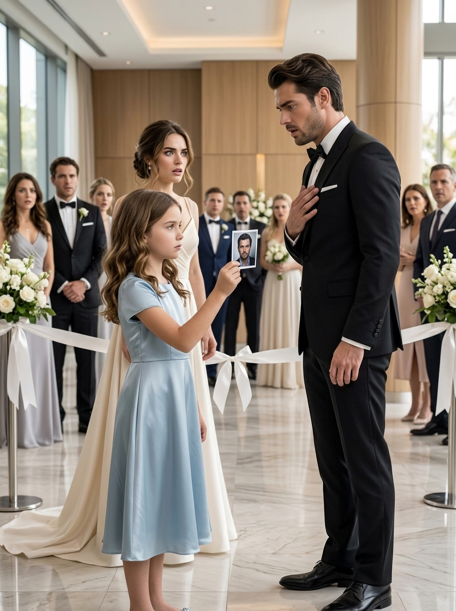 10-Year-Old Girl Interrupted a Billionaire’s Wedding. Pulled Out a Photo. Said: ‘She Did This to My Uncle.’ The Groom Paused the Ceremony