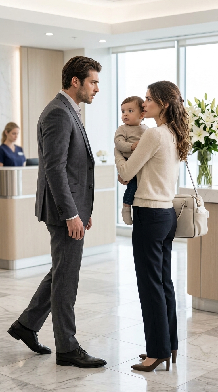 The Billionaire Forgot Her After One Night—Two Years Later, He Saw Her Holding A Baby With His Eyes