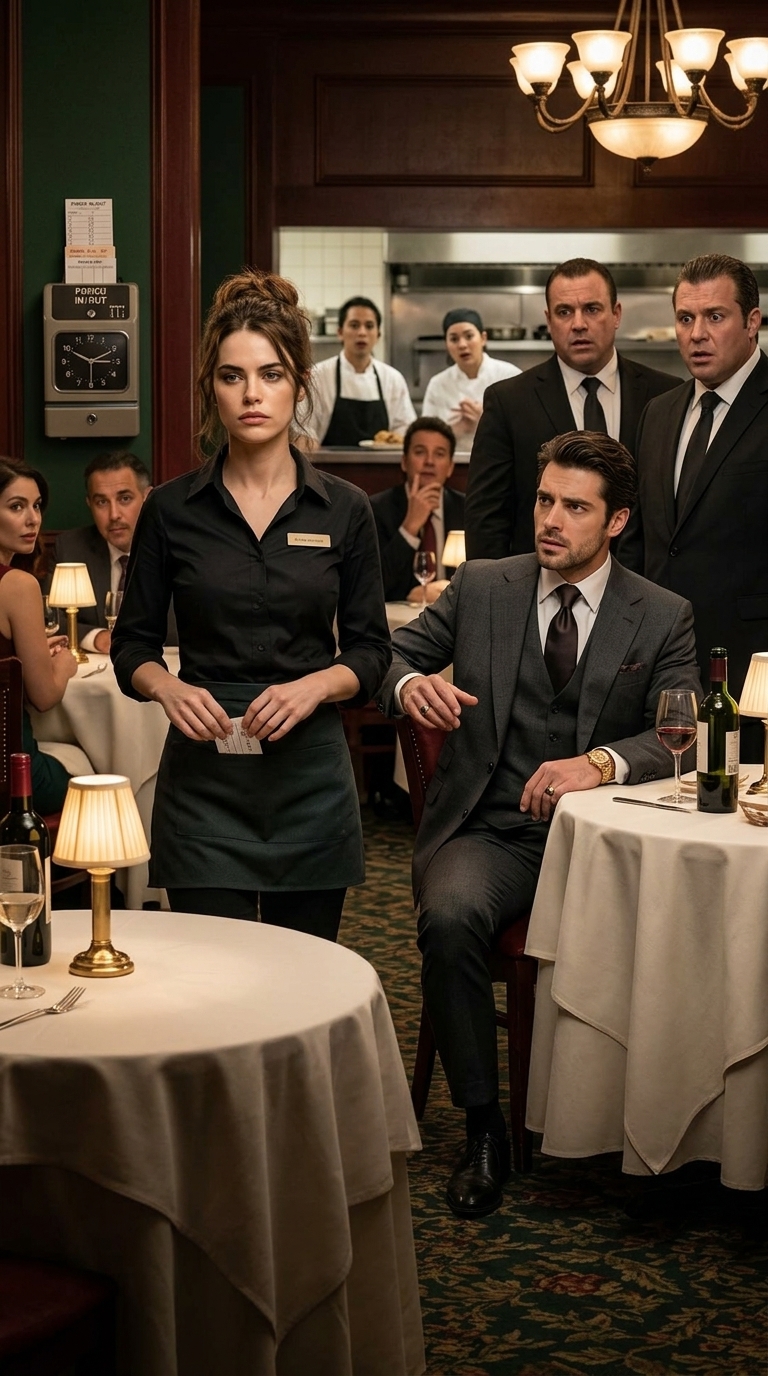 The Waitress Clocked Out In Front Of The Mafia Boss—Then Walked Past Him Like He Was Nothing