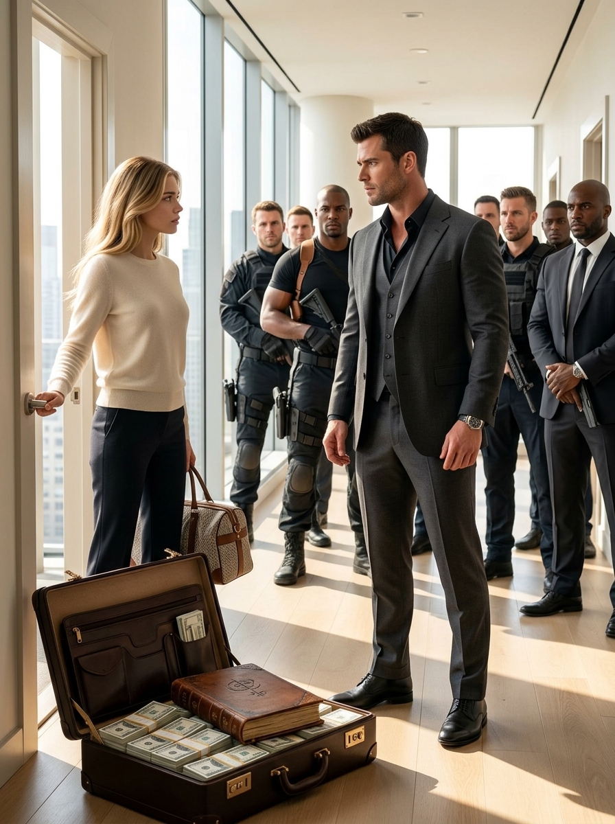 She Grabbed the Wrong Suitcase at JFK — The Mafia Boss Arrived With Twenty Armed Men and Forced Her to Choose: Run or Trust Him