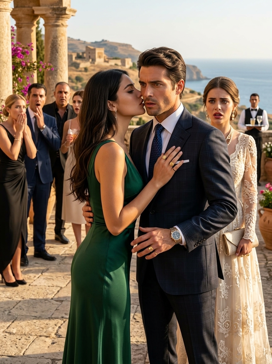 She Risked Everything To Kiss Sicily’s Most Feared Mafia Boss In Front Of His Fiancée — One Whisper Exposed Betrayal, Saved His Life, and Made Him Choose Her