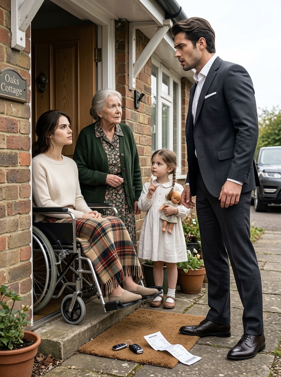 The billionaire’s young daughter whispered, “Dad, don’t go… Grandma often takes me to a secret place when you’re not home and tells me not to tell anyone.” The billionaire canceled his flight, didn’t tell anyone, and followed them… What he saw stunned him