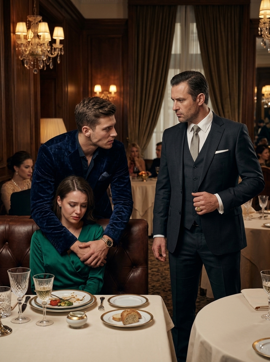 “Don’t Even Think About Leaving,” Her Ex Threatened—But the Feared Mafia Boss at the Next Table Heard Every Word and Stood Up for the Woman Who Had Forgotten She Deserved to Be Loved