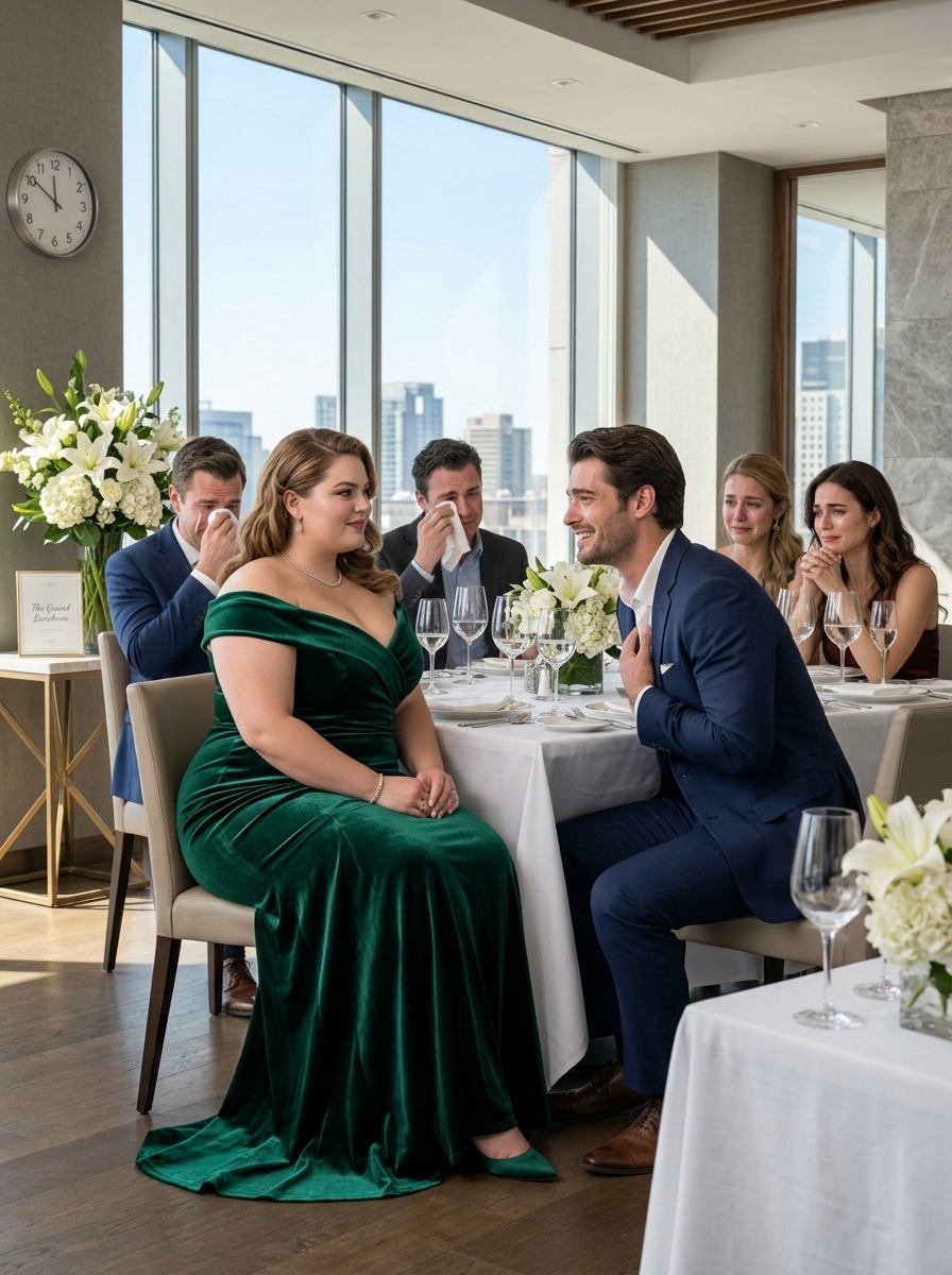They Set Me Up With a Plus-Size Woman as a Joke—But My Reaction Made the Whole Table Cry