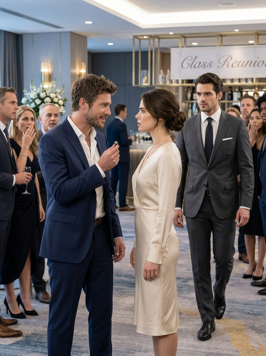 He Mocks His Ex-Wife at the Reunion—Until Her Billionaire Husband Shows Up