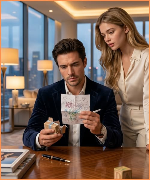 The Billionaire Opened a Toddler’s Tiny Gift and the Note Inside Made Him Question the Life He Had Built