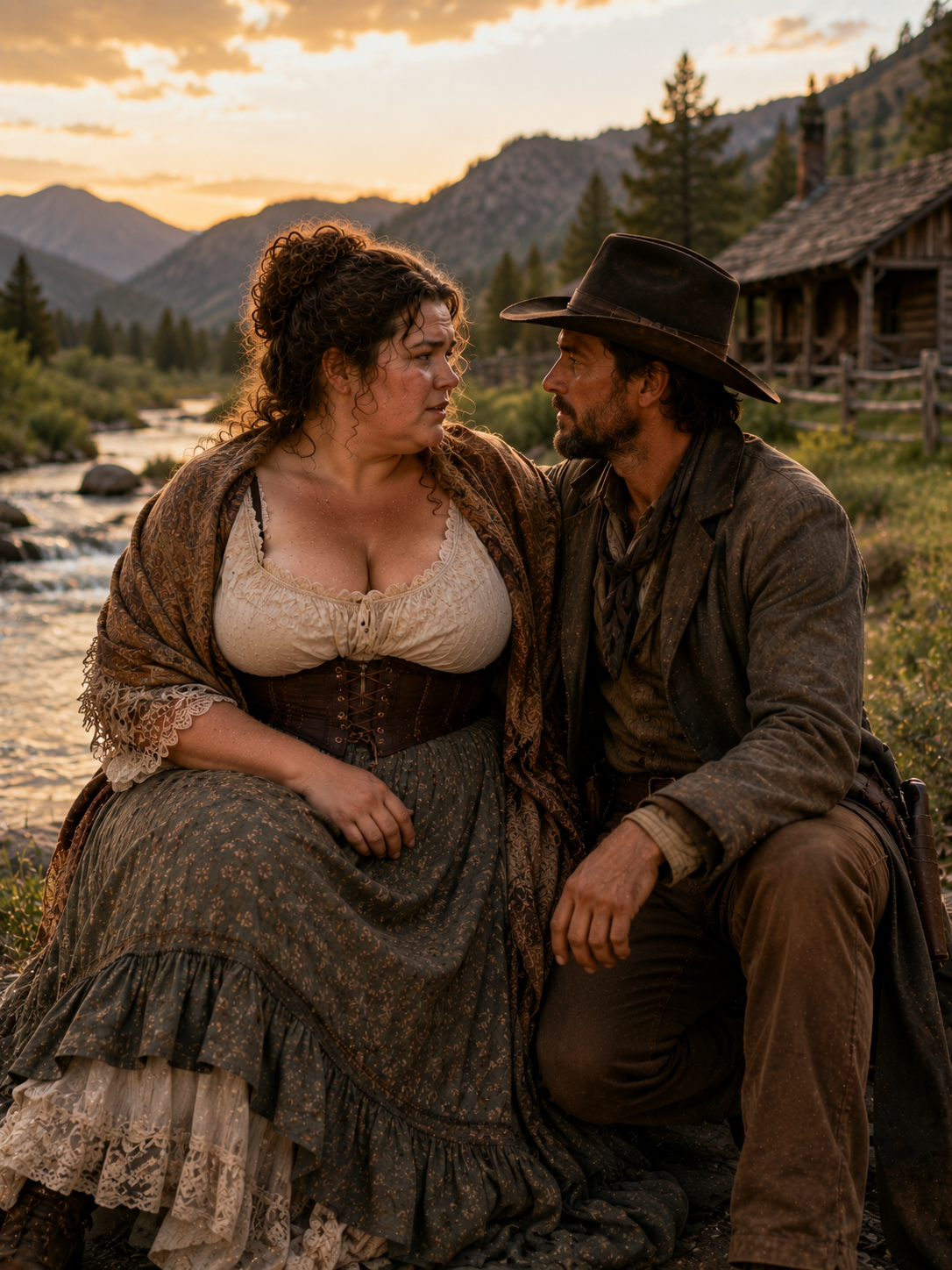 The Cowboy Said the River Brought Him a Woman to Bury—Then Her Question Exposed the Town’s Biggest Lie