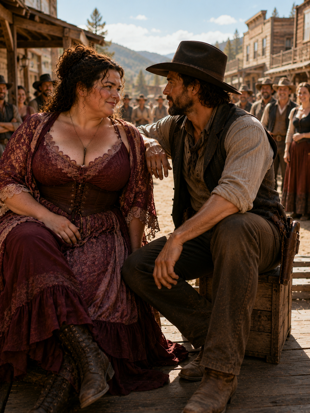 Everyone Mocked Her Size—Until the Cowboy Chose Her in Front of Them All