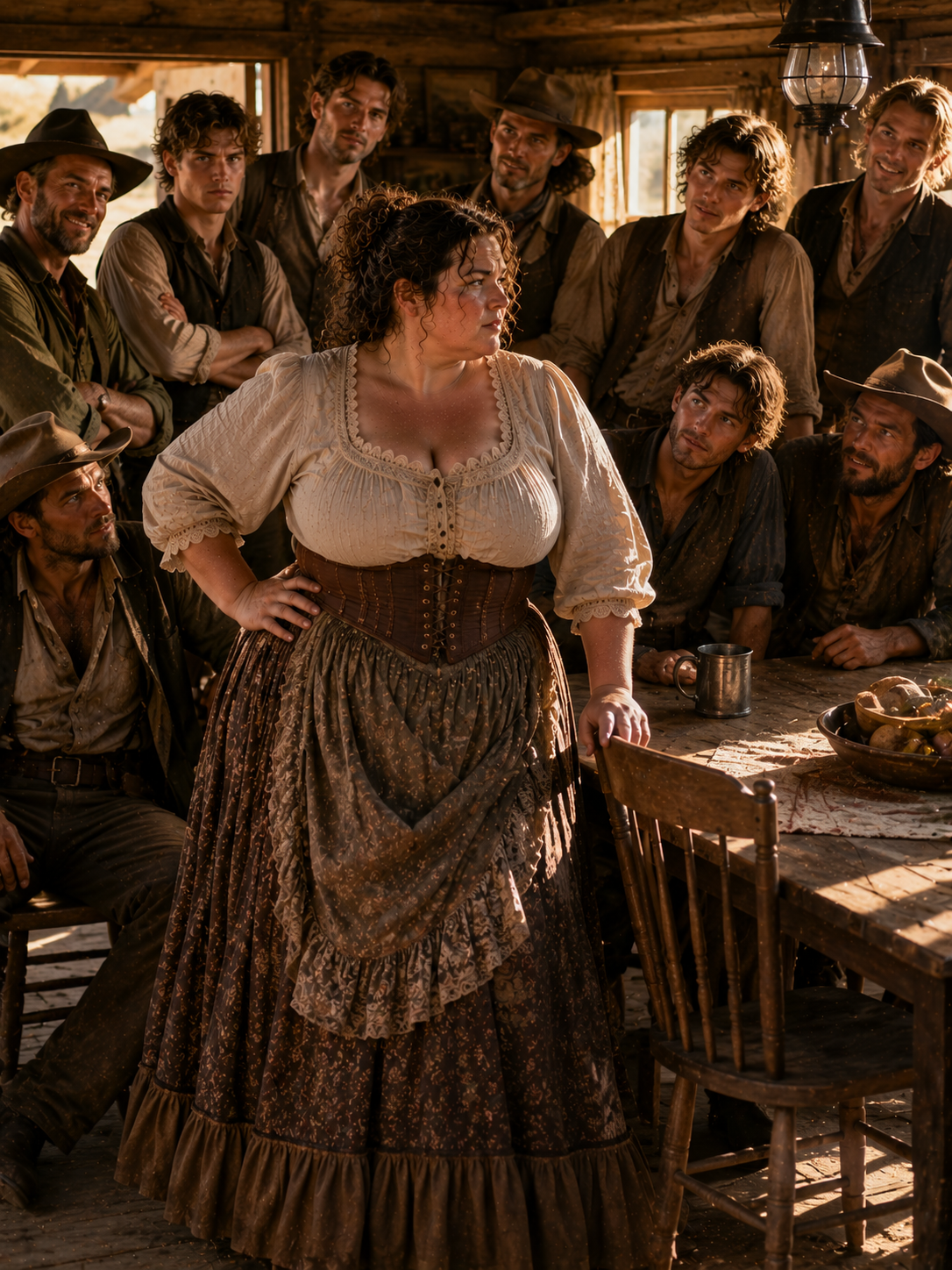 Nine Wild Brothers Dared the Curvy Widow to Fix Them—Then She Locked the Door and Changed Everything