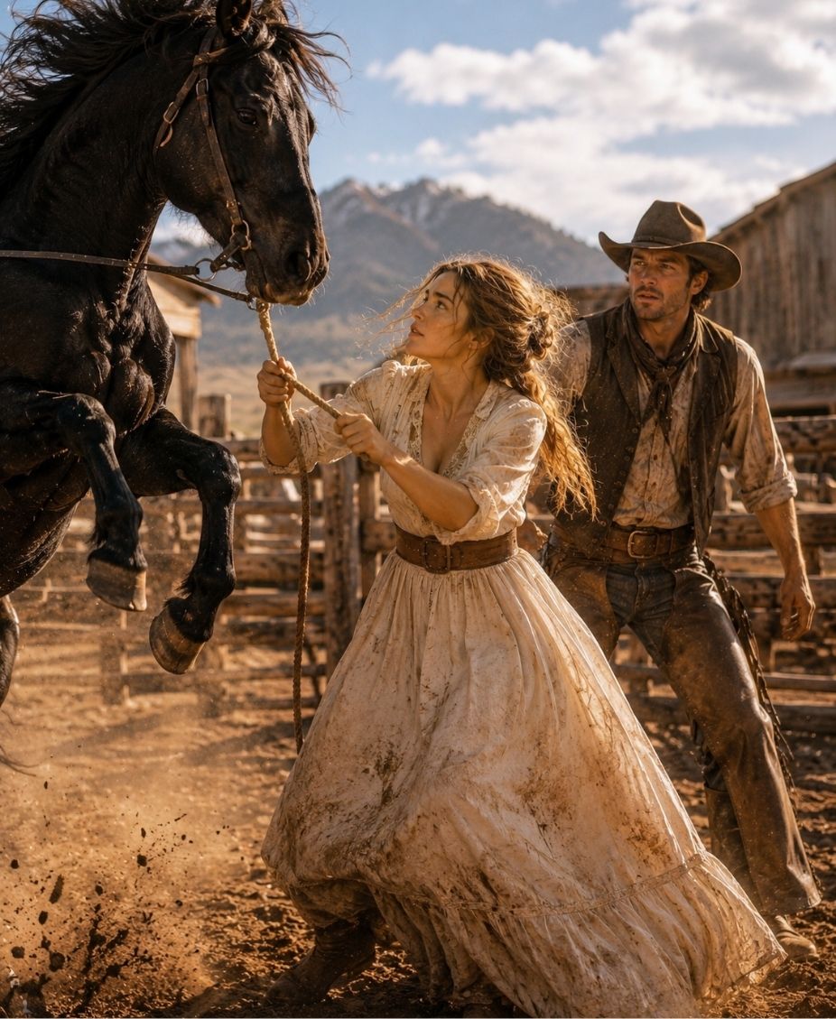 They Called Her a Mail-Order Bride—Until She Tamed the Most Dangerous Cowboy Horse