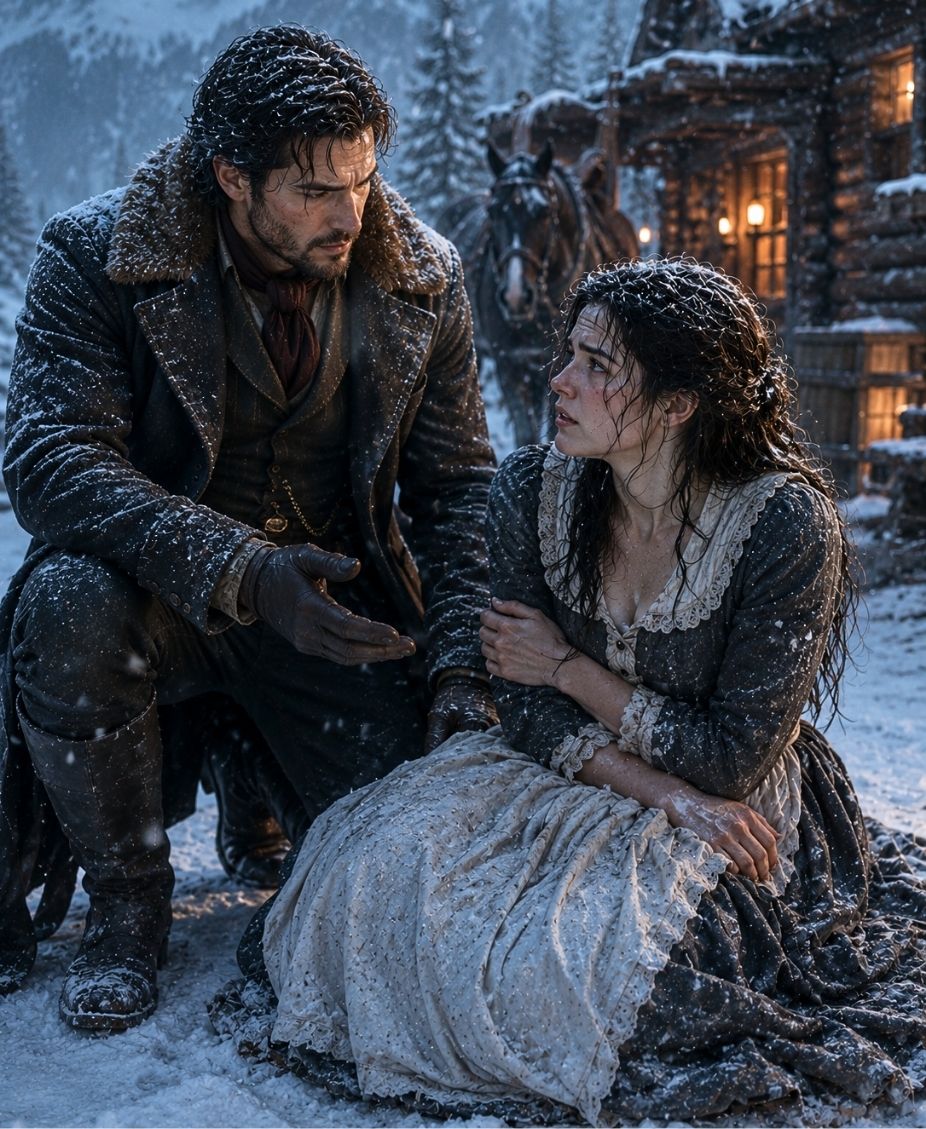 “I’ll Pay Off All Your Debts If You Marry Me,” the Wealthy Mountain Man Said as the Maid Trembled in the Winter Snow