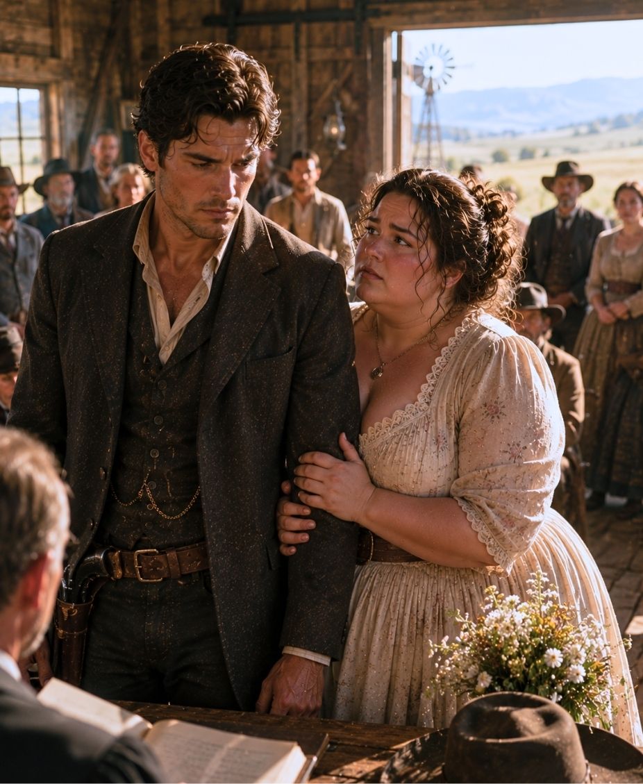 The Fat Widow Was Forced to Marry a Broken Rancher — And He Didn’t Want Her Either