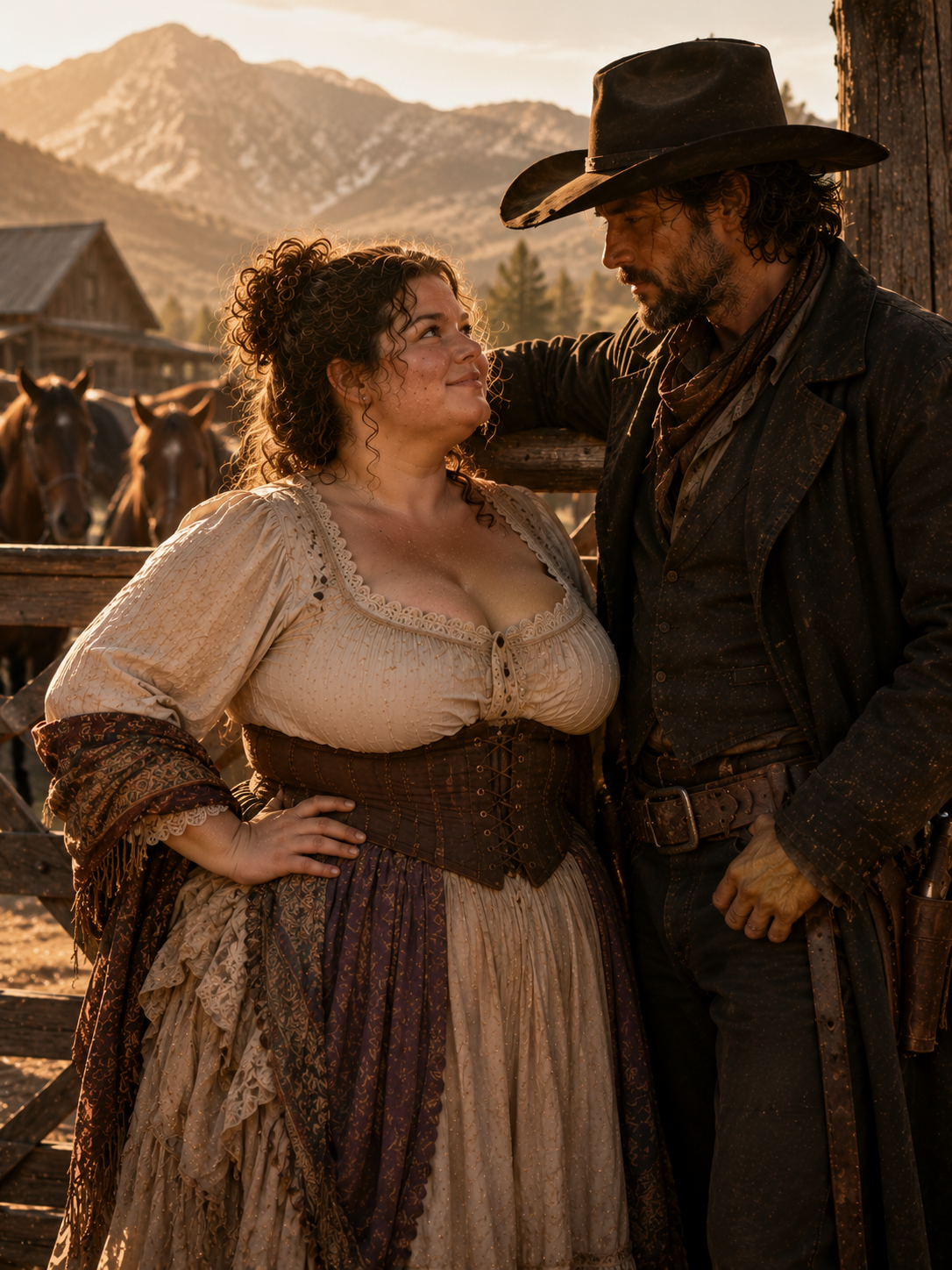 “Send the Big Girl to the Beast,” They Laughed—Then the Ruthless Rancher Put Her Name on the Gate