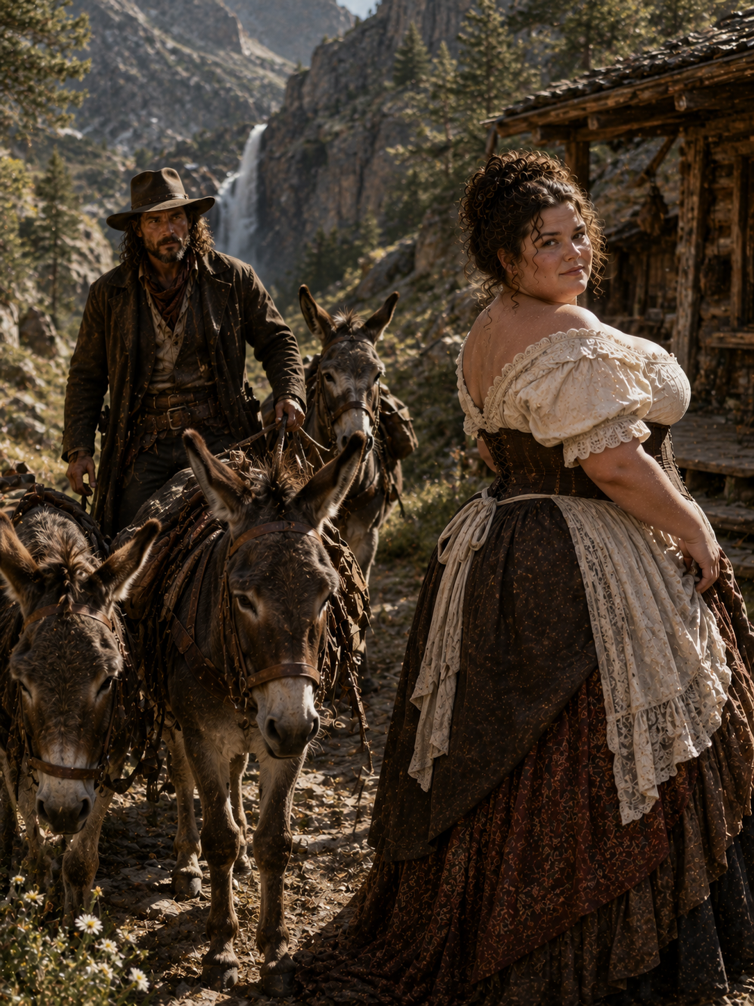 “Keep Walking, Mountain Man,” They Said—But Three Donkeys Led Him to the Woman Who Could Destroy a Town