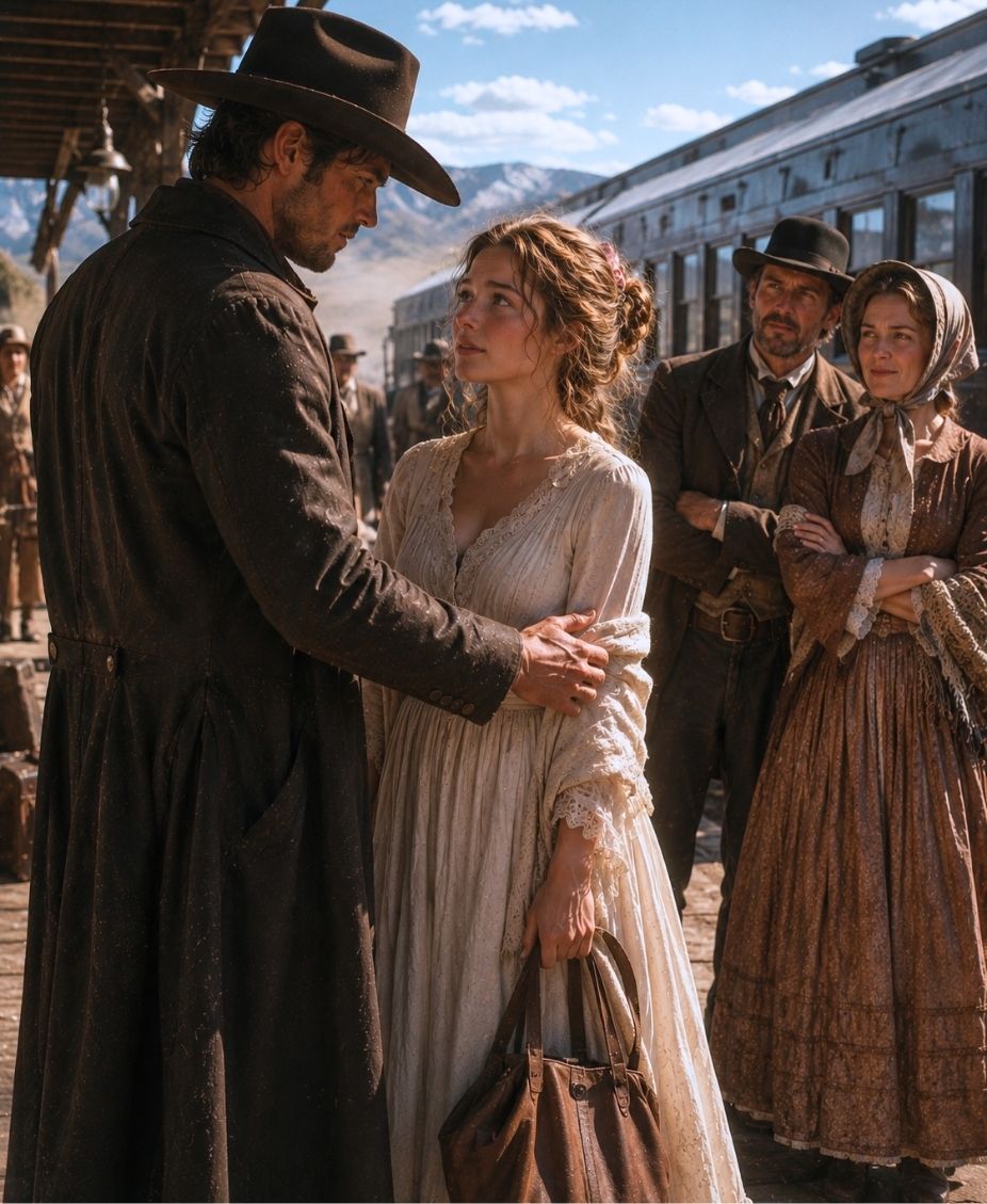 They Mocked the “Ugly Daughter” as a Bride—The Cowboy Saw Something Else