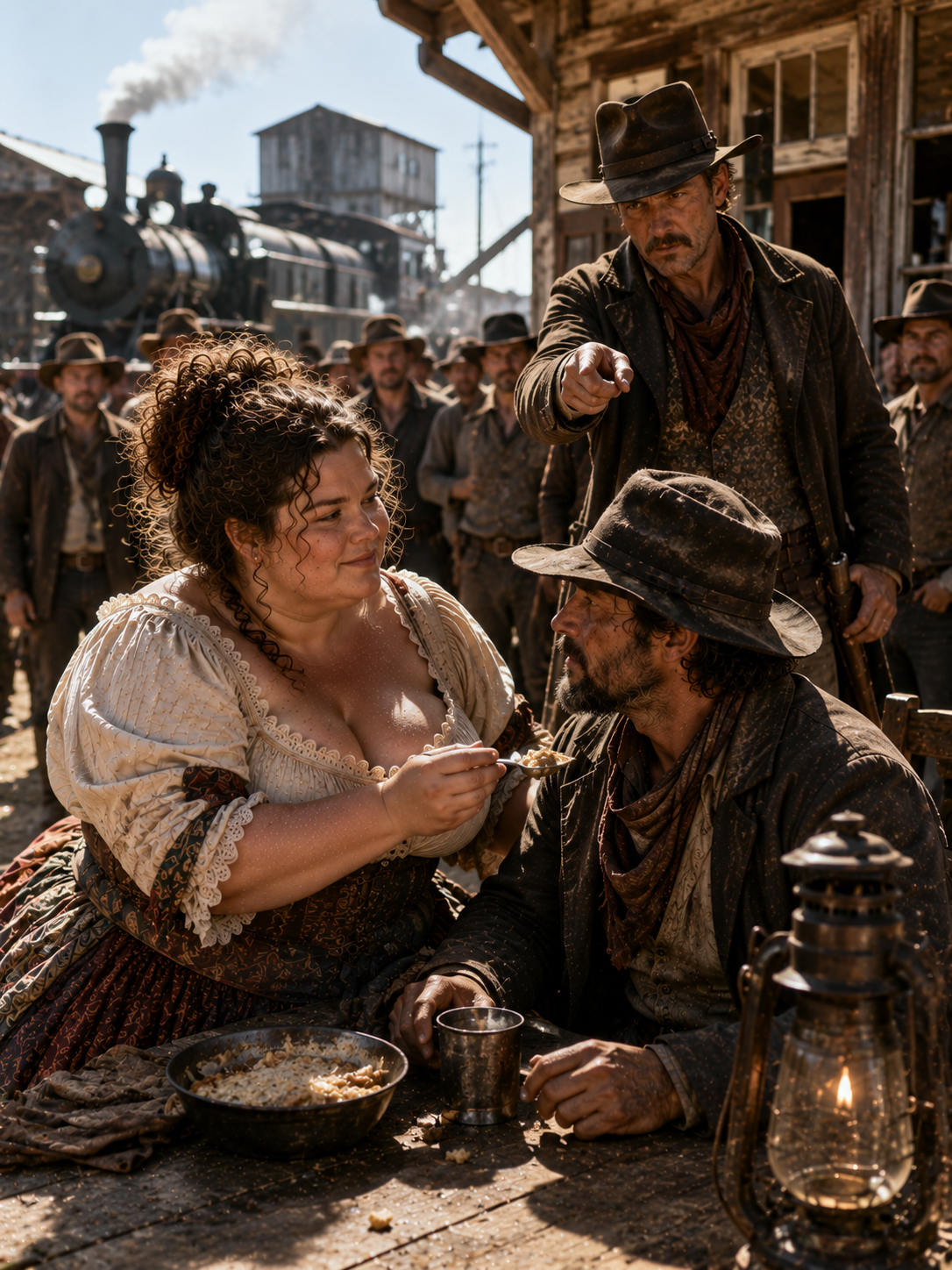 She Shared Her Last Meal With a Man Everyone Called Worthless—Then He Opened the Ledger That Owned the Entire Town