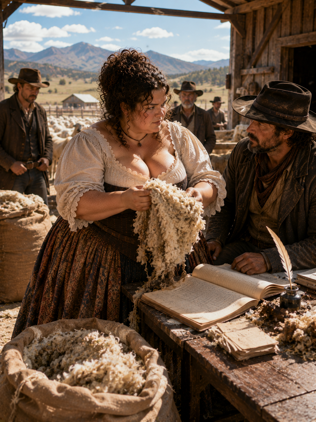 “I Need a Wife for Wool, Not Romance,” He Said—Then She Exposed the Lie Killing His Ranch