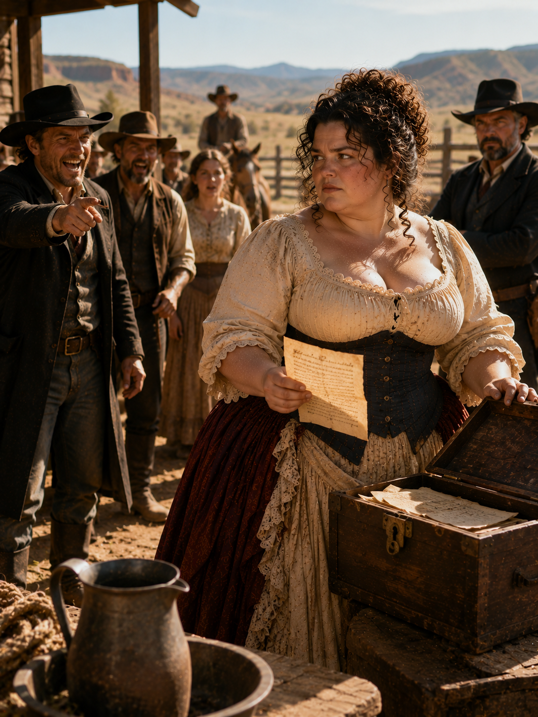 “Leave the Big Girl at the Gate,” They Mocked—Until She Found the Document That Could Destroy Half the Valley