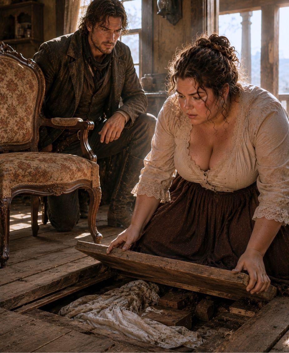 He Built a Home for a Woman He Had Never Met, Then the Town Warned, “That Chair Belongs to a Dead Woman”—Until the Mail-Order Bride Lifted the Floorboards and Found the Truth