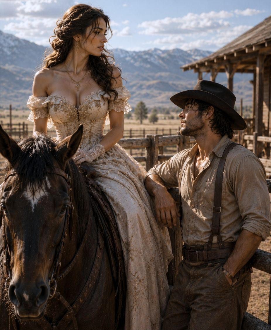 “Marry Me,” Said the Most Beautiful Woman in Town to a Lonely Rancher