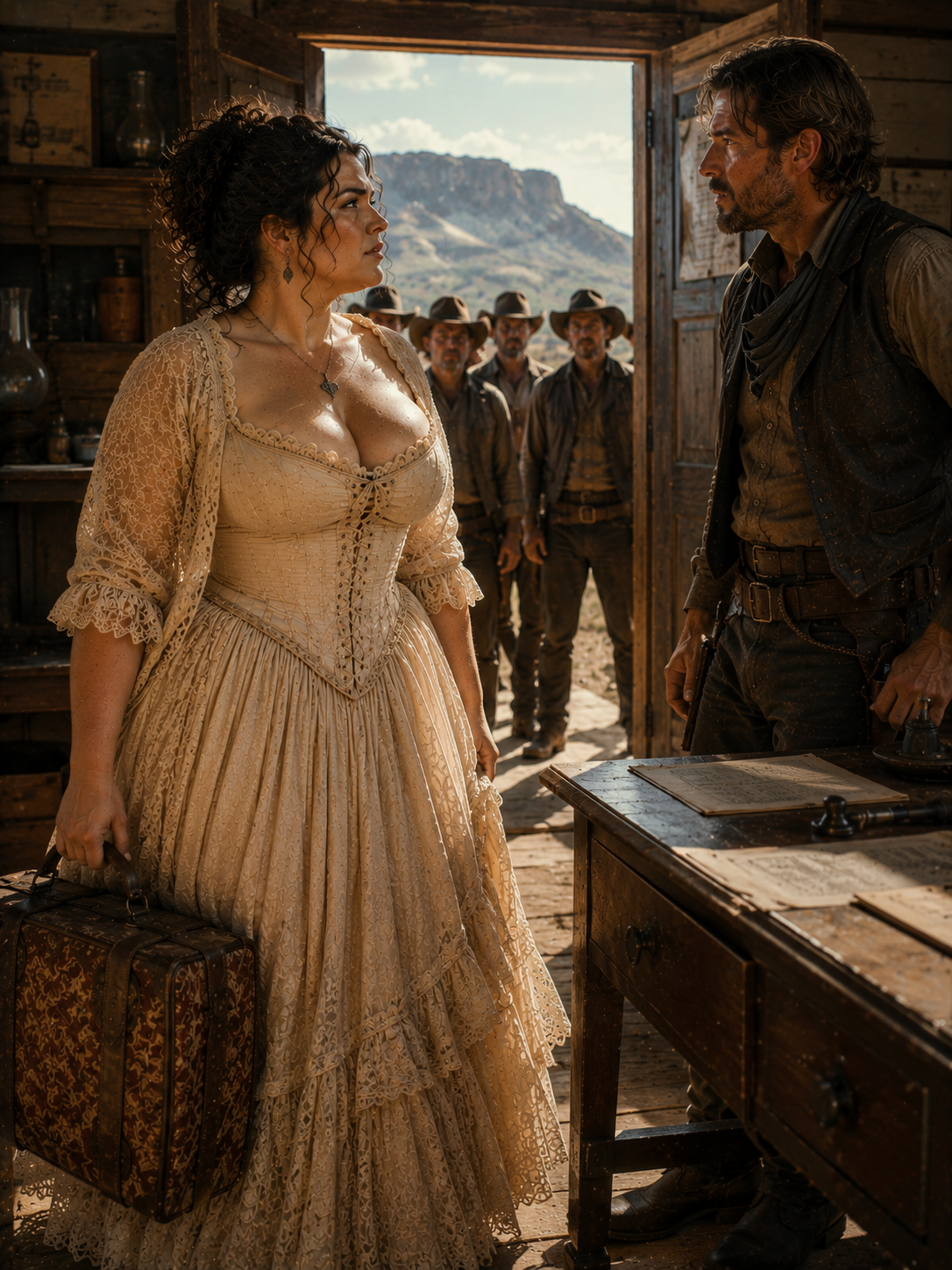 “You Paid for a Bride, Mr. Rourke—Not My Obedience,” She Said, and the Cowboy Forgot How to Speak