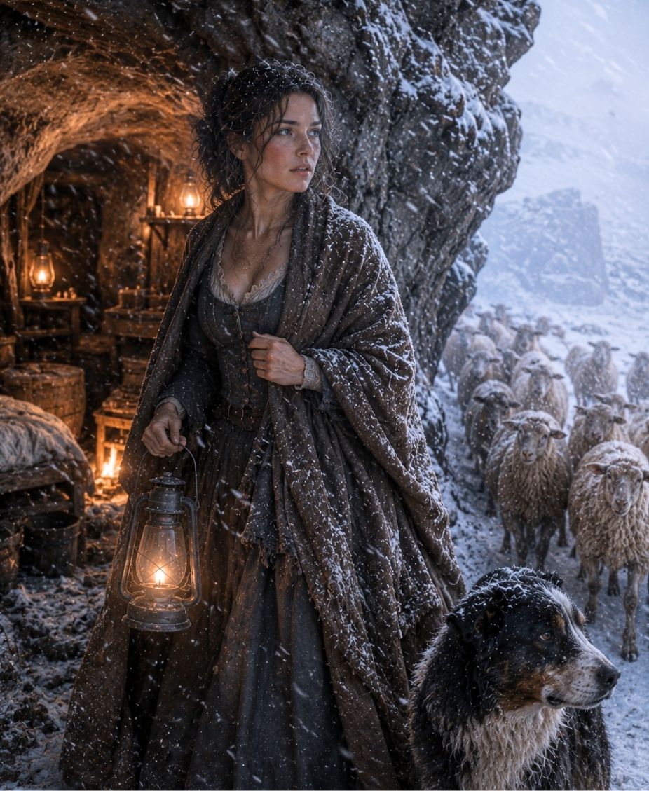 Banished for Warning of Early Frost — The Widow’s Hidden Cave Became the Town’s Last Hope