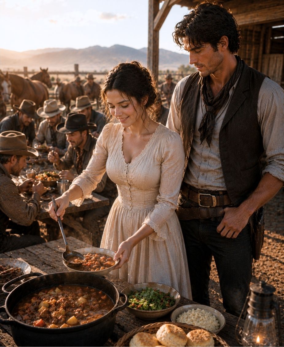 He thought his wife couldn’t cook — until the entire ranch lined up for her meals