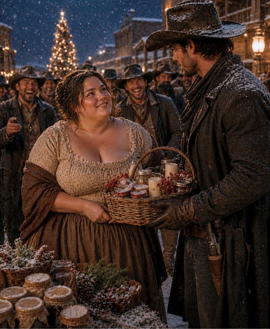 They mocked the obese widow’s christmas basket—until one cowboy purchased everything she had
