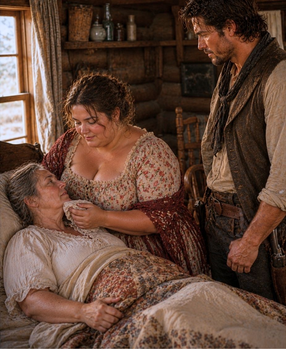 The mountain man refused all slim brides — until the overweight girl saved his wounded