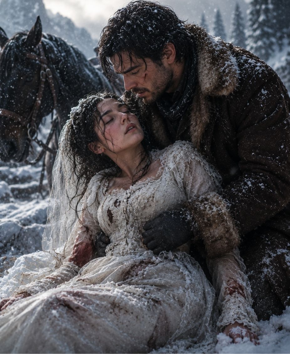 Sold by Her Father on Her Wedding Day, She Escaped Into the Snow Until a Mountain Man Found Her