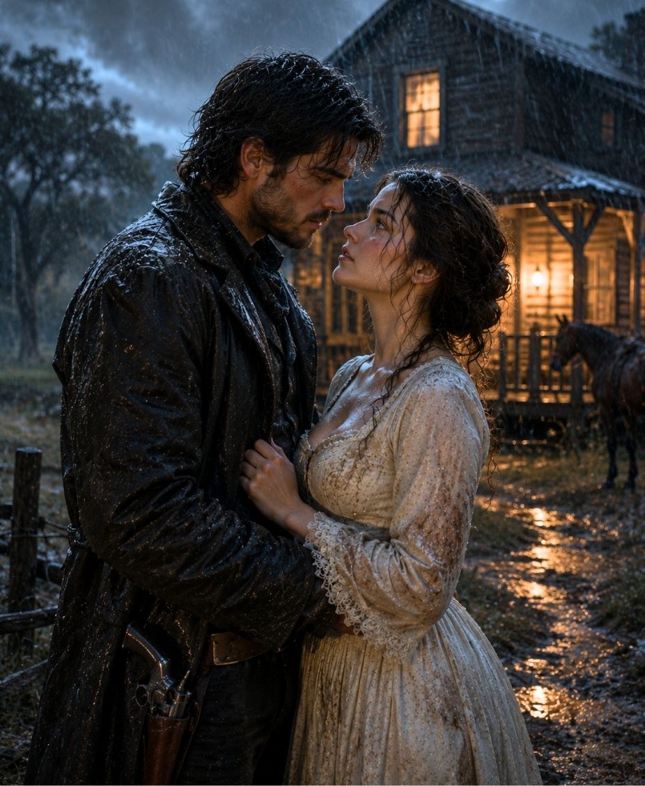 The Widow Gave a Stranger Shelter for One Stormy Night — He Fought to Save Her Broken Farm
