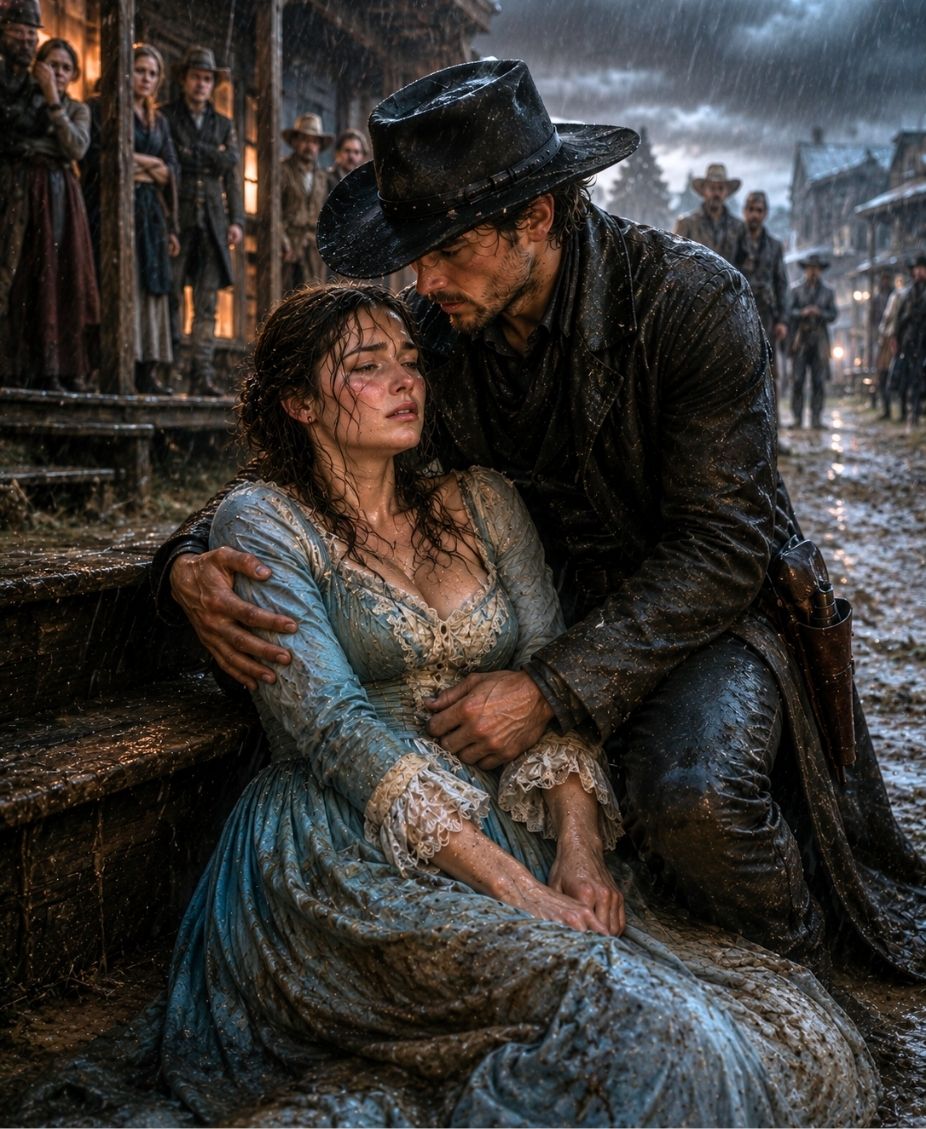 The Town Abandoned Her When She Needed Help Most — But One Silent Man Refused to Let Her Fall