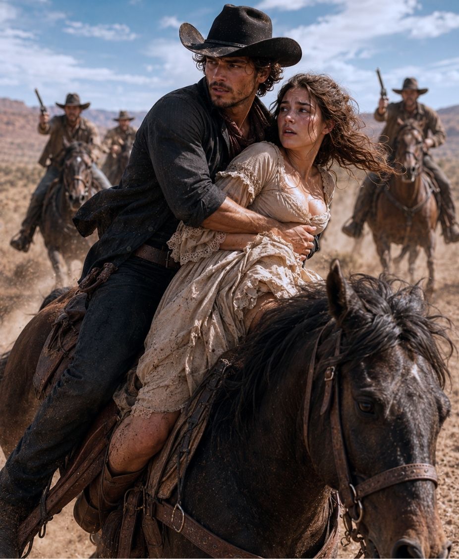 She Fled Across His Property With Armed Riders Chasing Her — The Rancher Made One Bold Move