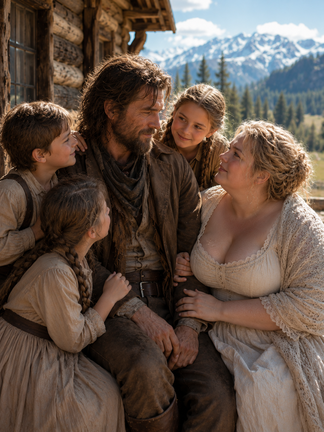 “I Don’t Need Another Wife,” the Widowed Mountain Man Said—Then His Children Made the Choice for Him