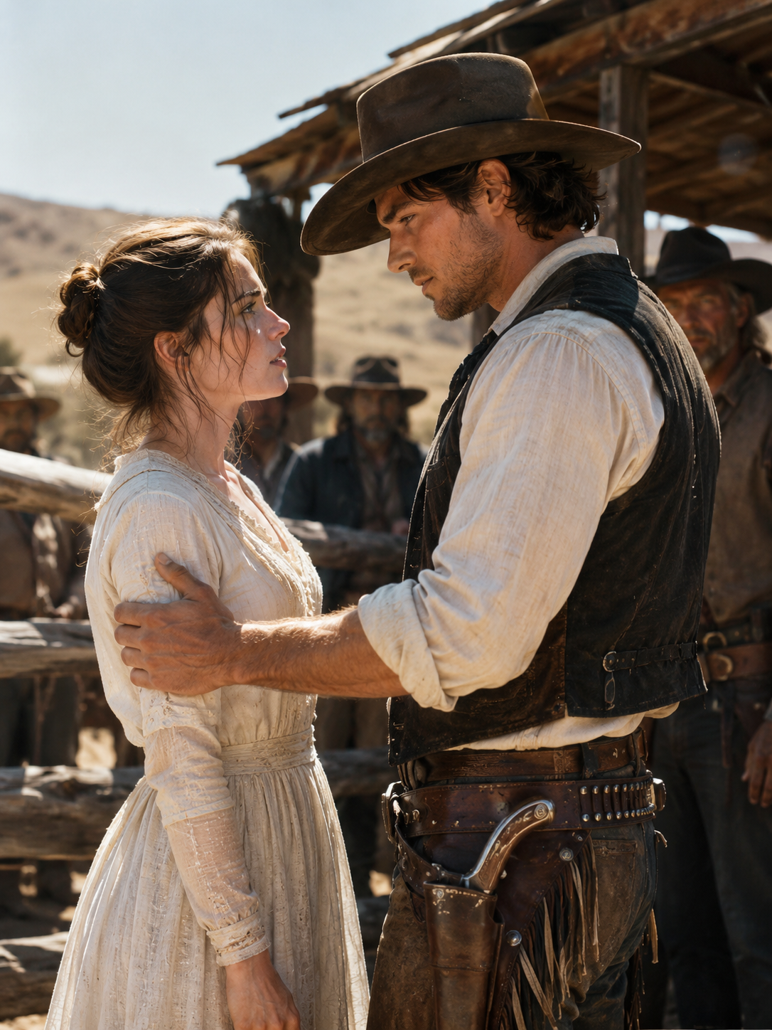 She Was Sold to a Lonely Cowboy for Fifty Dollars—Then He Asked the One Question No One Ever Had