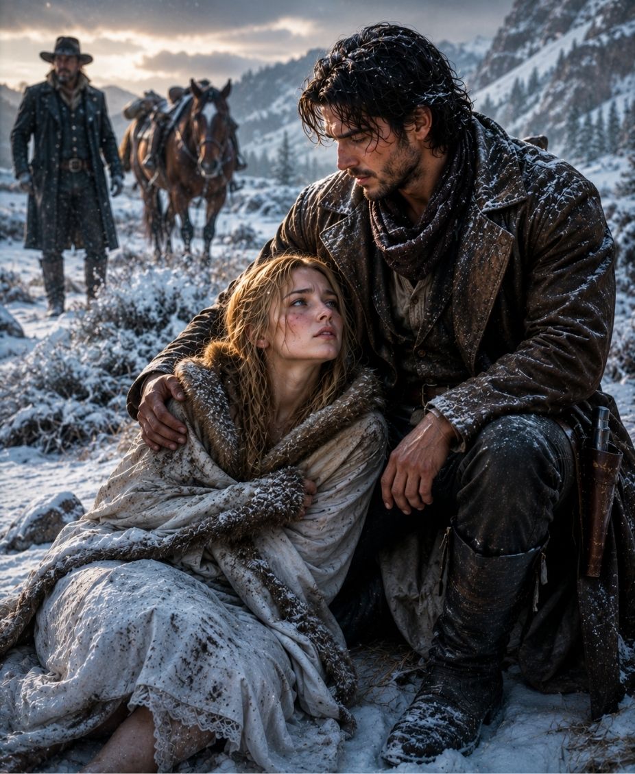 “Leave Her for the Wolves,” the Rich Man — But a Kind Poor Mountain Man Saved the Heiress No One Wanted