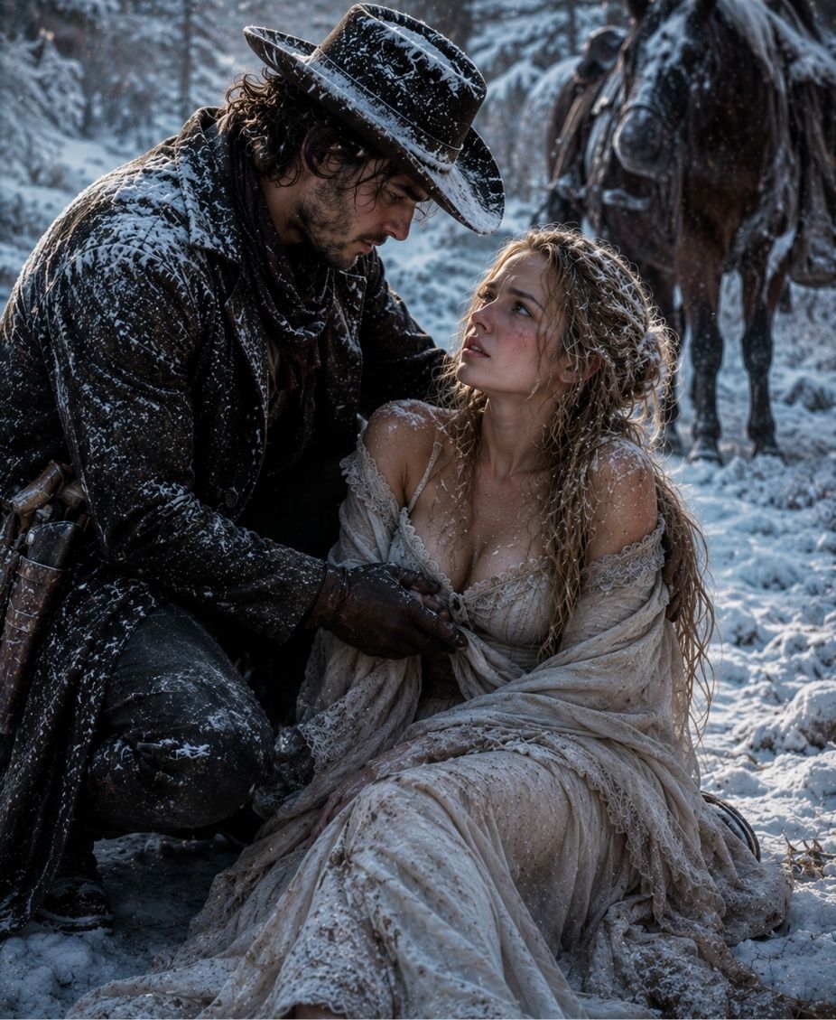 He Rescued Her from a Snowstorm and Offered to Clear Her Debt—She Refused—Then He Said, “I Need a Wife, Not a Whore”