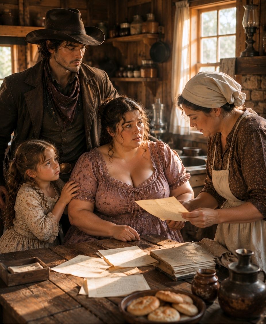 “Please Don’t Make Her Leave,” the Lonely Cowboy’s Daughter Whispered — But the Cook He Hired Found the Banker’s Trap First