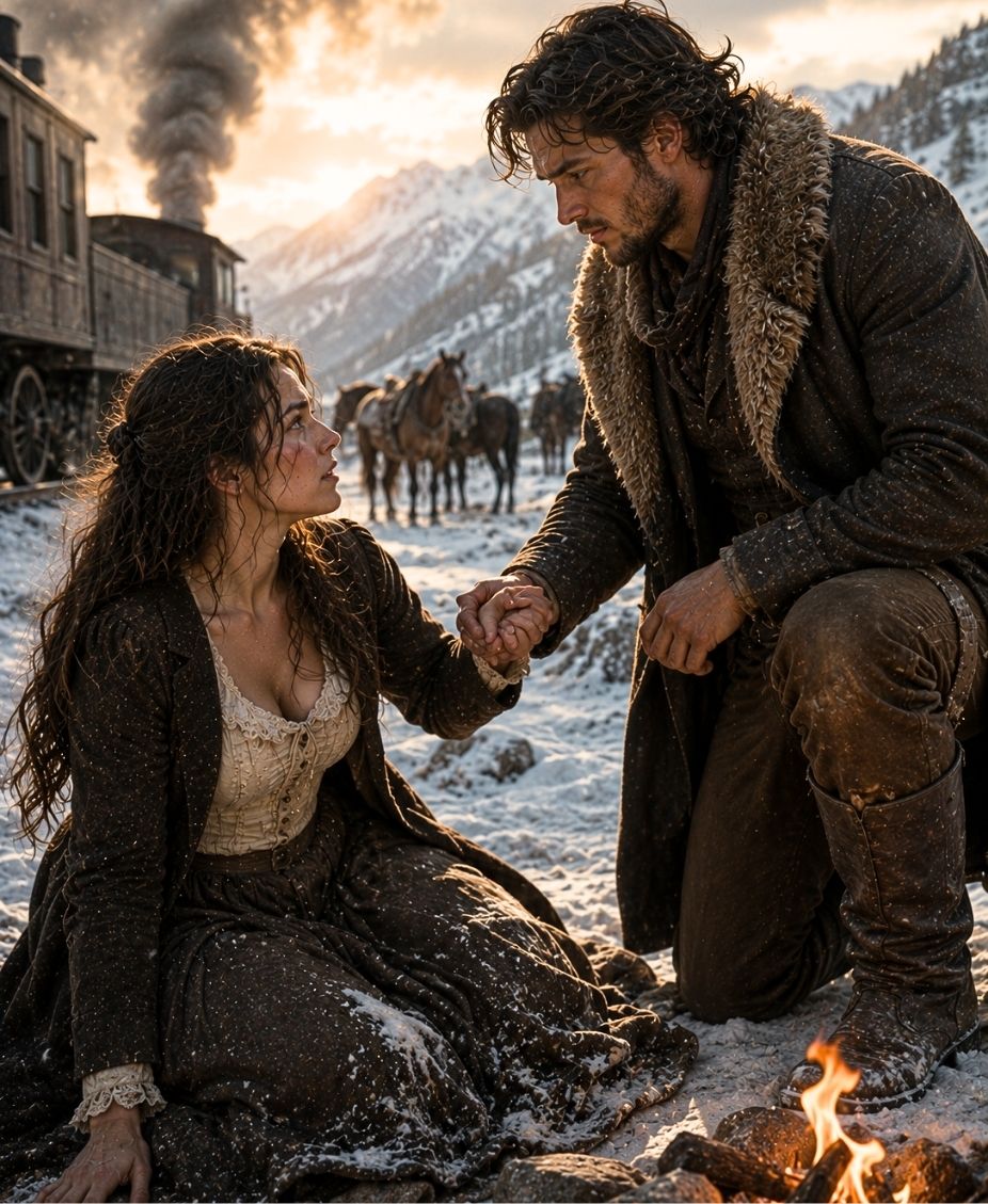 Thrown From a Train Into the Wilderness, She Met a Mountain Man Searching for a Wife