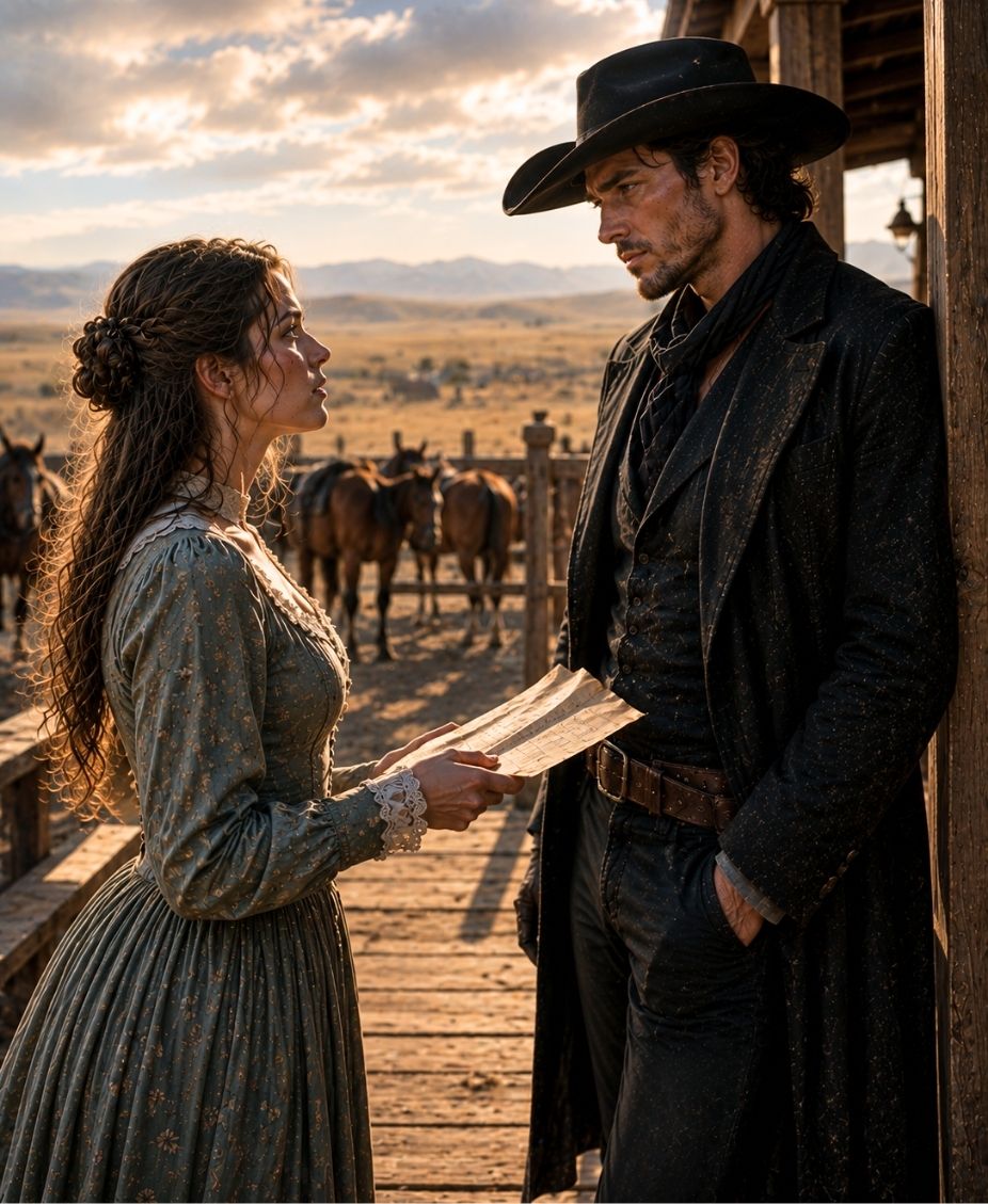 The Dead Man’s Daughter Convinced a Feared Rancher to Marry Her—Then Exposed the Secret That Owned the Valley