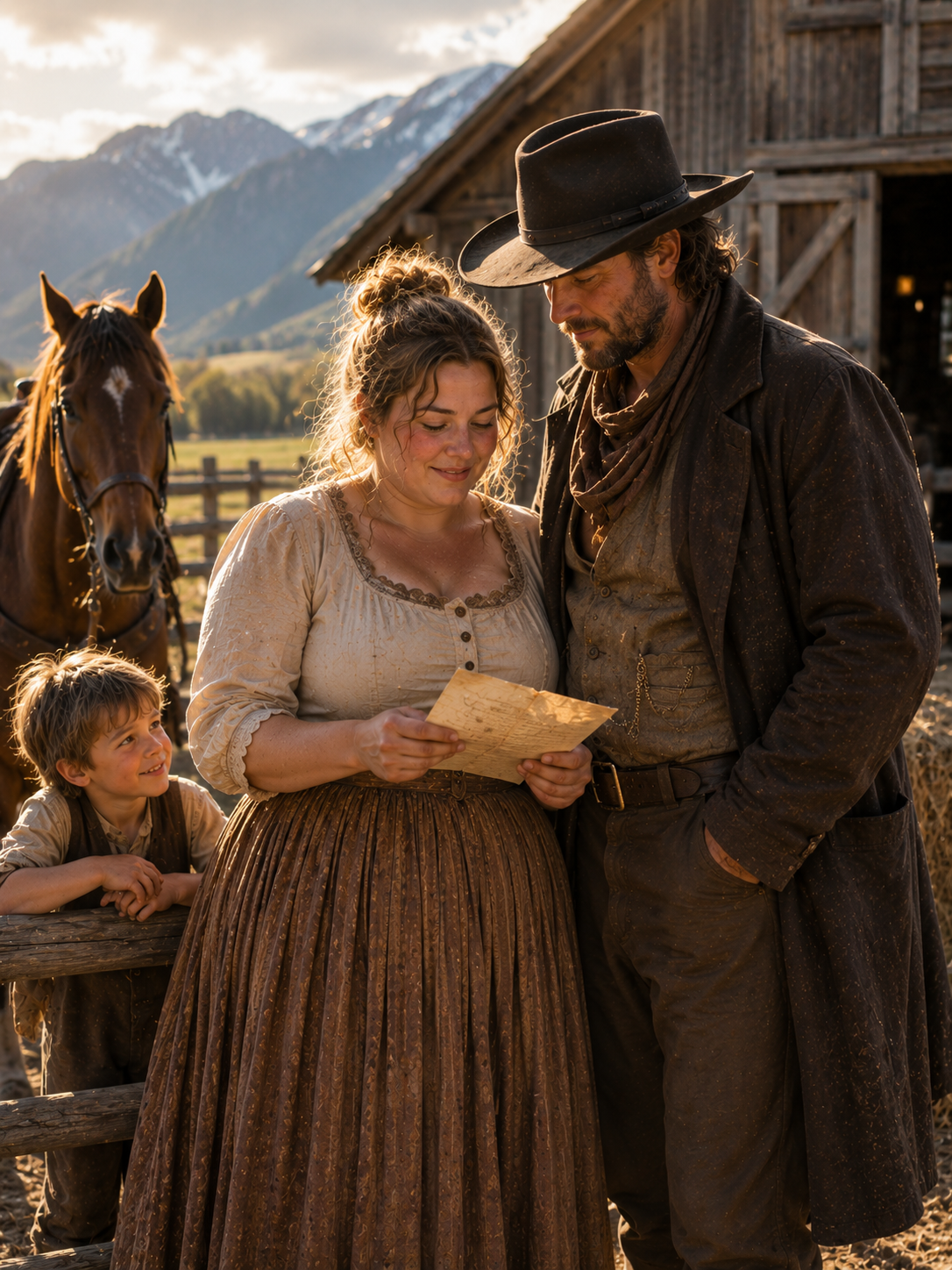 “I Only Need Your Barn for One Night, Widow”—Then He Saved Her Farm and Changed Her Life Forever