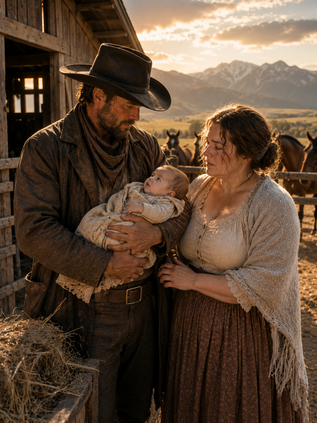 The Note Said “Please Love Her”—Then a Rancher Found a Baby in His Barn and Refused to Let Her Go