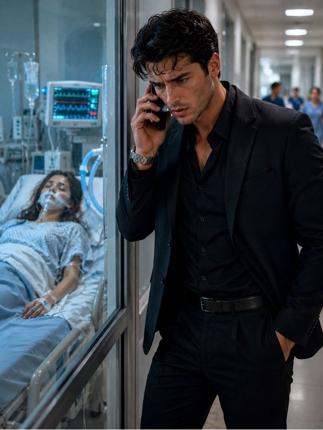Mafia Boss Gets a Heartbreaking ICU Call——“She’s Fighting to Live… But Keeps Asking for You.”