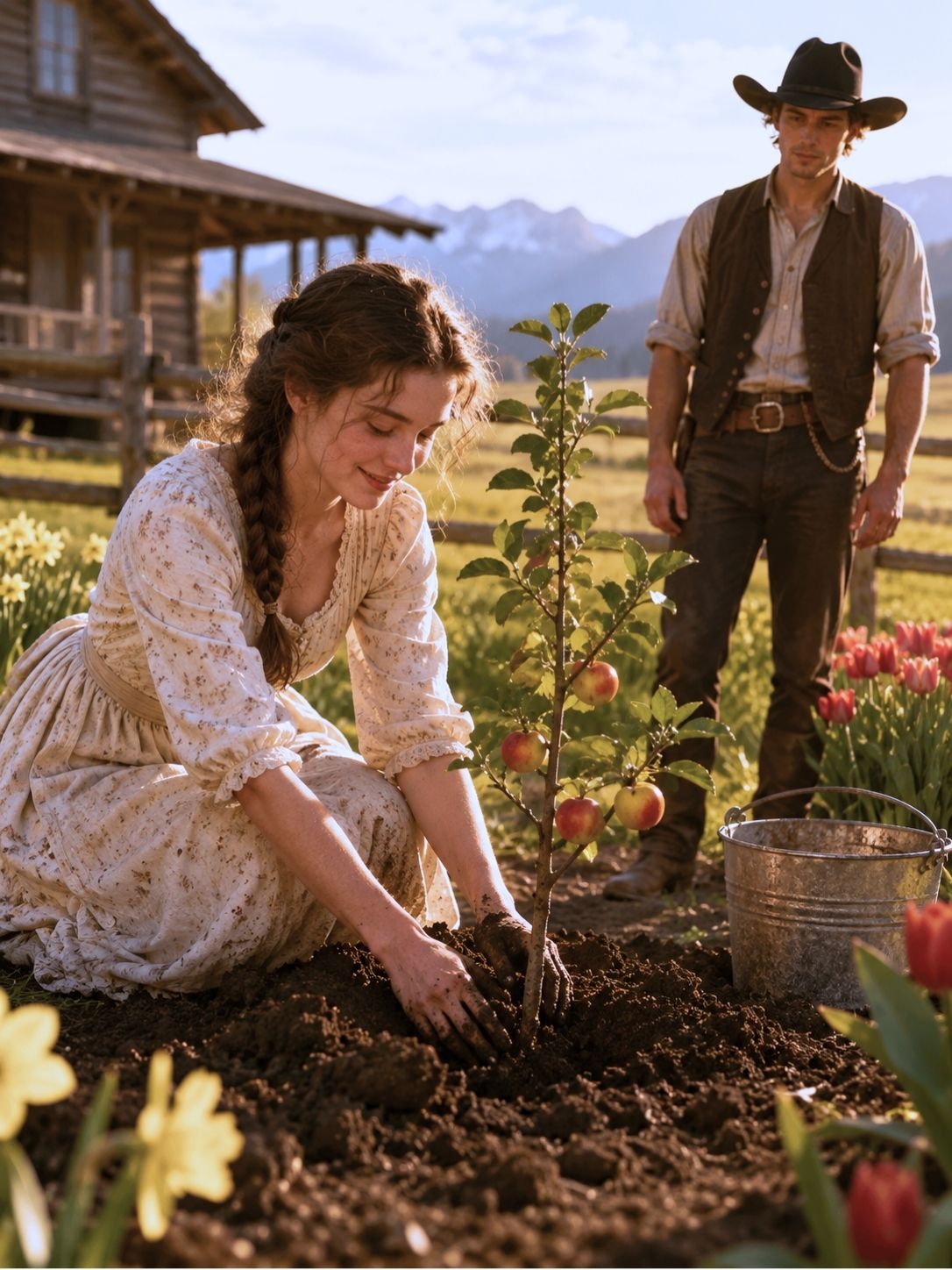 Sold Into Marriage at 19 — The Millionaire Cowboy’s Gift Left the Whole Town Silent