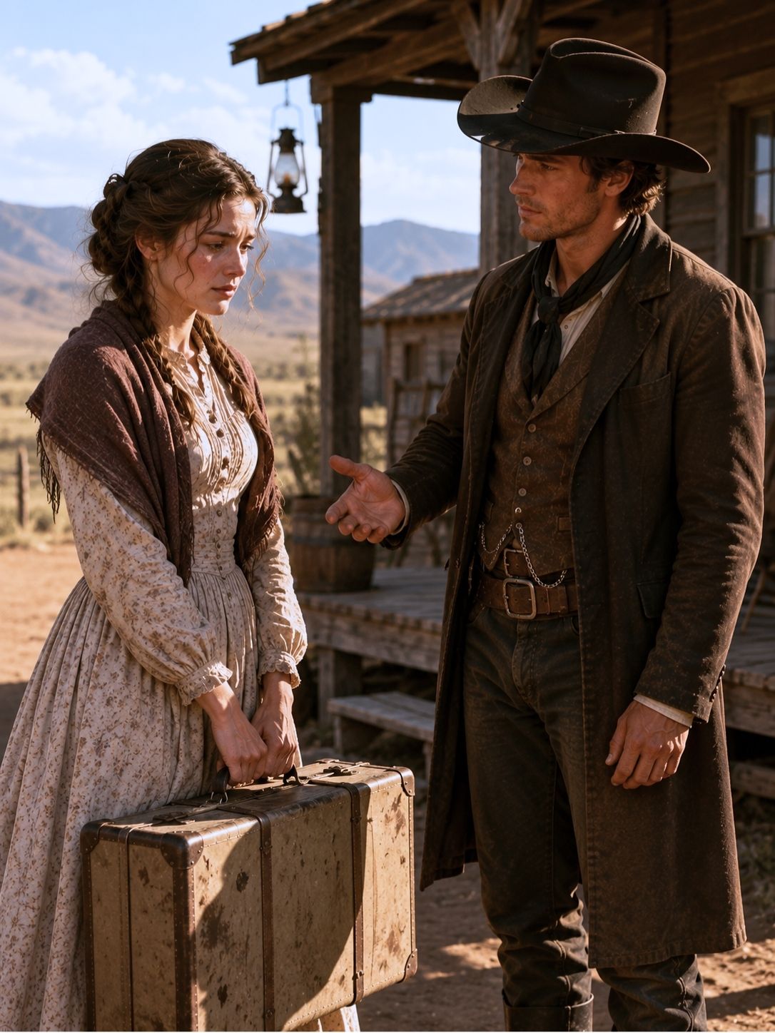The mail-order bride arrived heartbroken—what the cowboy said next changed her life