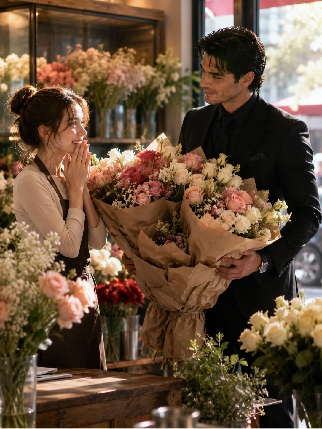 The Mafia Boss Purchased Every Flower In My Failing Shop—And His Hidden Secret Changed Our Lives Forever