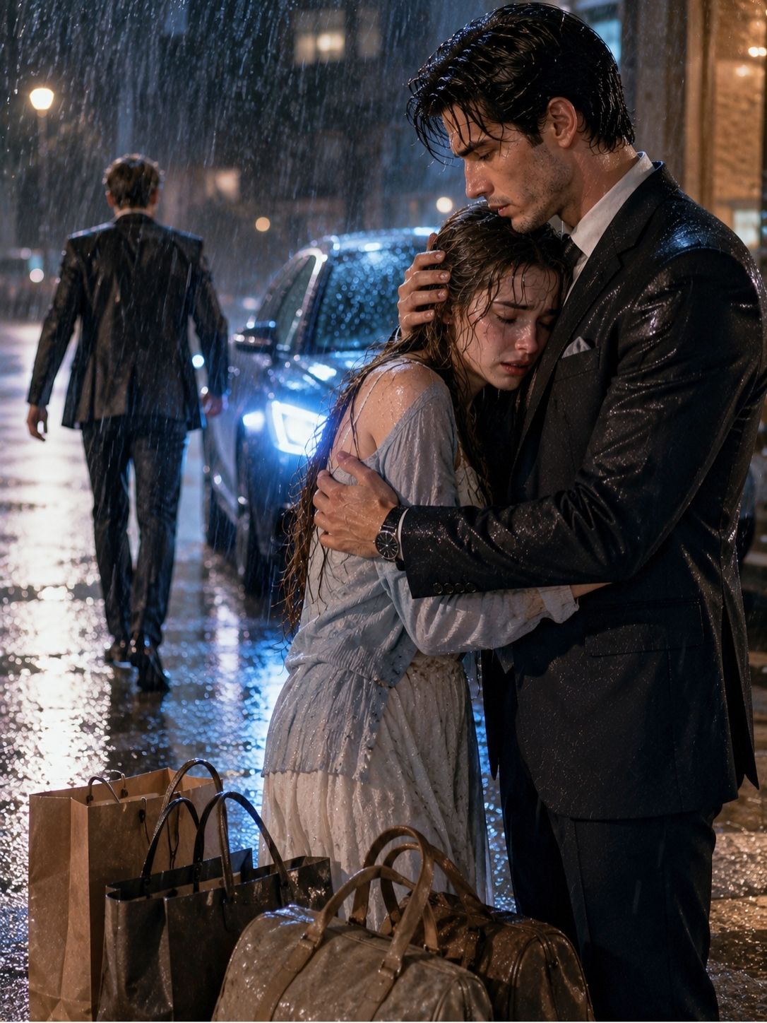 My Ex Dumped Me In The Rain With Nothing But Three Bags—Then A Mafia Boss Changed Everything